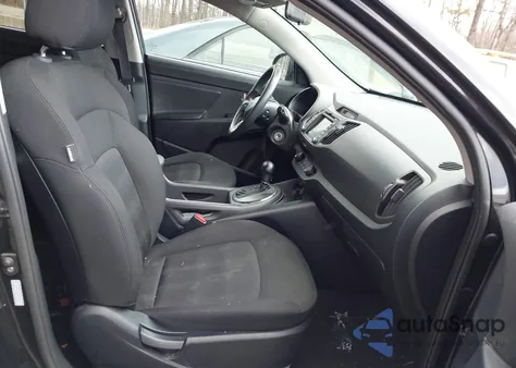 2011 Kia Sportage Lx from USA, damaged, VIN KNDPBCA28B7102862